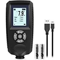 ERAY - Medidor digital de espesor para pintura de revestimiento de coche con pantalla LCD retroiluminada